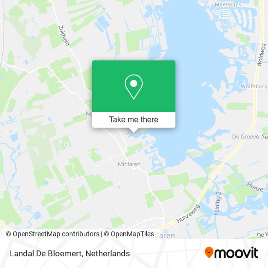 Landal De Bloemert map