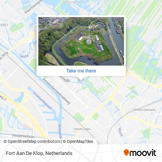 Fort Aan De Klop map