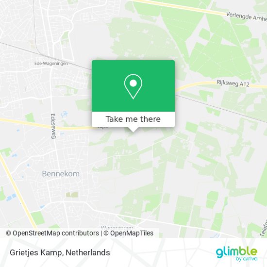 Grietjes Kamp Karte