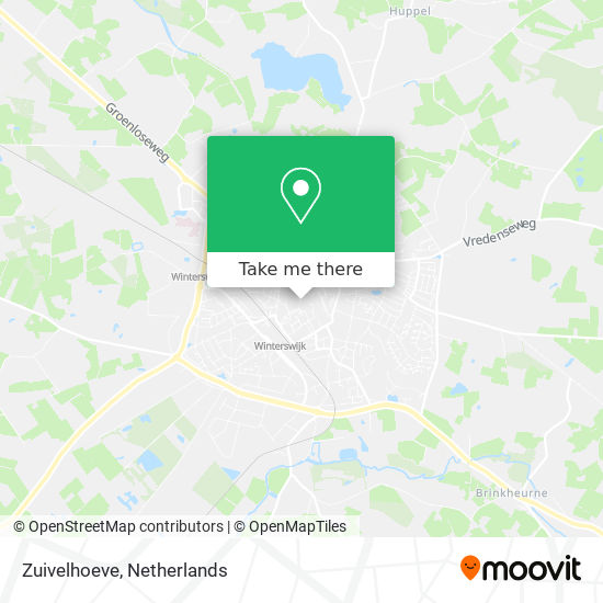 Zuivelhoeve Karte