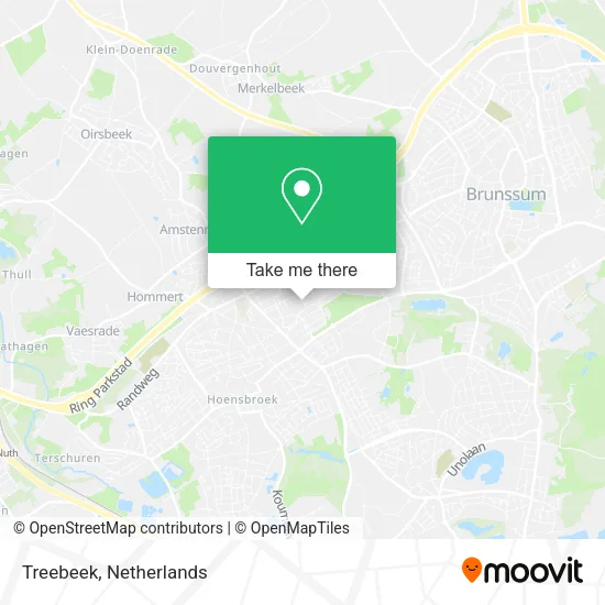 Treebeek map
