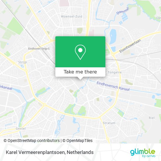 Karel Vermeerenplantsoen Karte