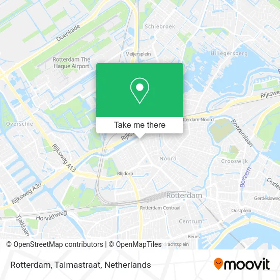Rotterdam, Talmastraat map