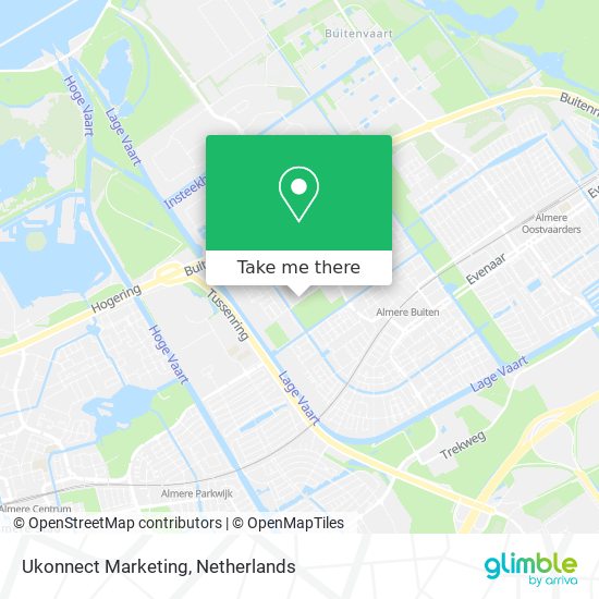 Ukonnect Marketing map
