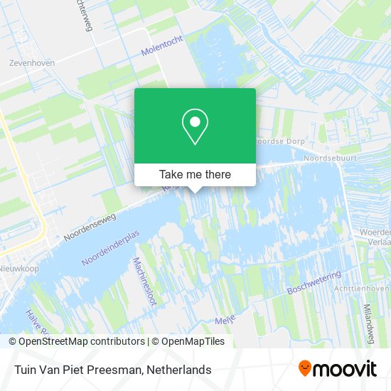 Tuin Van Piet Preesman map