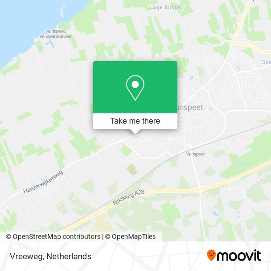 Vreeweg map