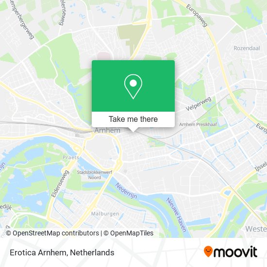 Erotica Arnhem map