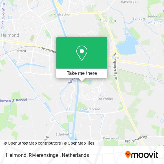 Helmond, Rivierensingel Karte