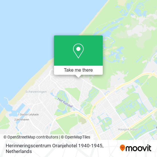 Herinneringscentrum Oranjehotel 1940-1945 map