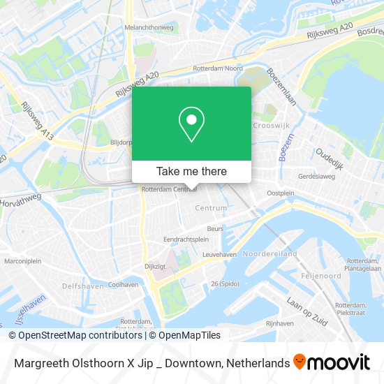 Margreeth Olsthoorn X Jip _ Downtown Karte