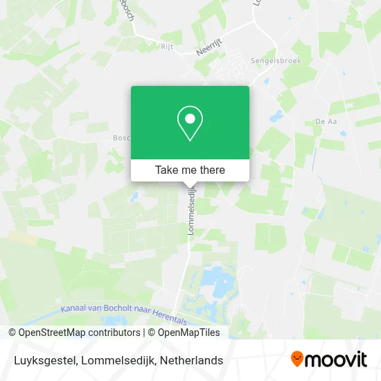Luyksgestel, Lommelsedijk map