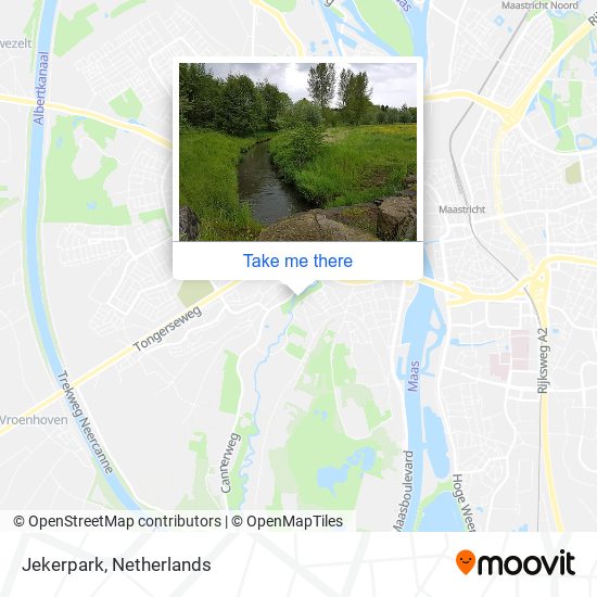 Jekerpark map