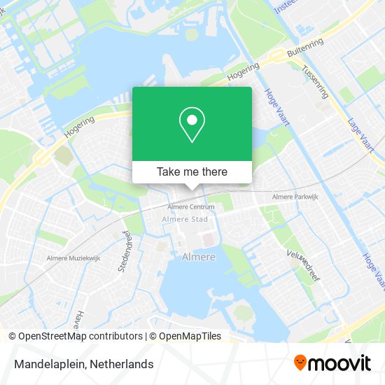 Mandelaplein map