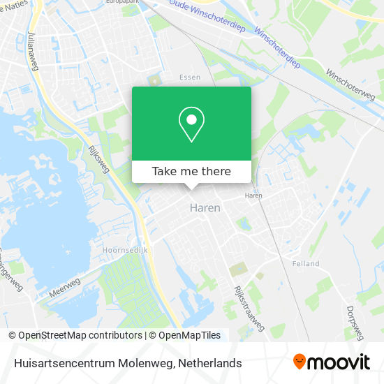 Huisartsencentrum Molenweg Karte