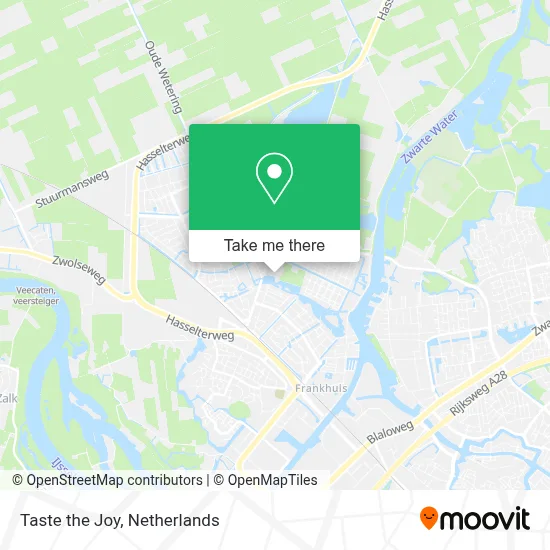 Taste the Joy map