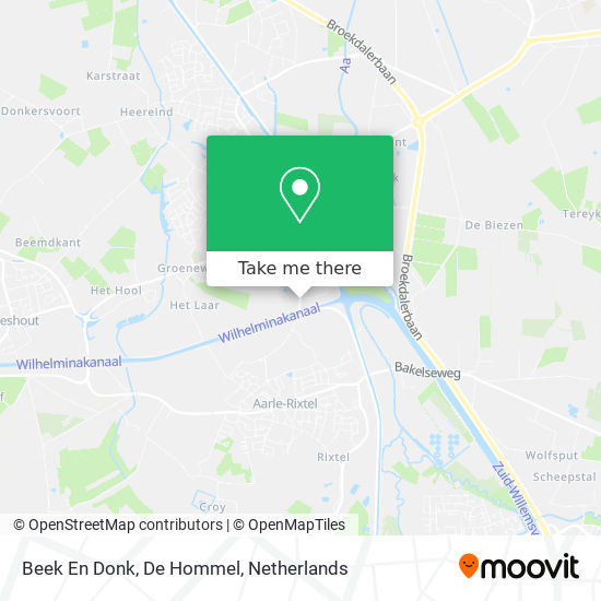 Beek En Donk, De Hommel map
