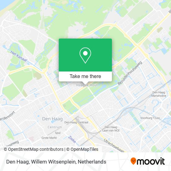 Den Haag, Willem Witsenplein map
