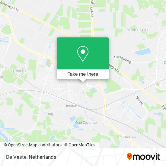 De Veste map