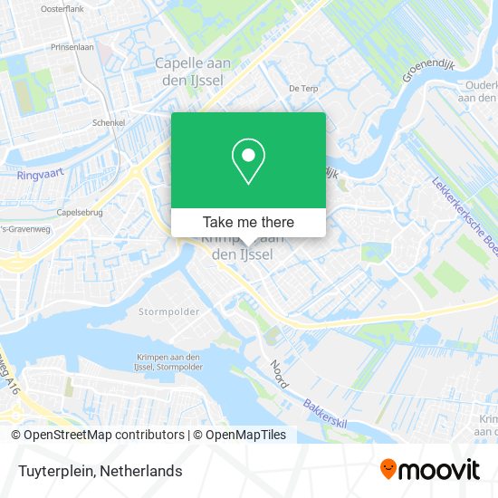 Tuyterplein Karte