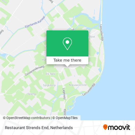 Restaurant Strends End map