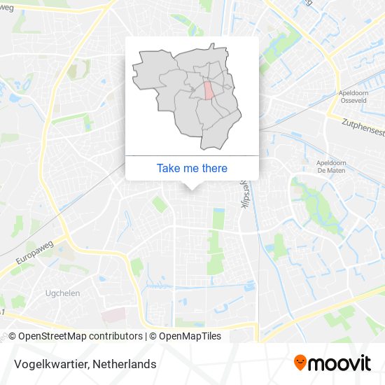 Vogelkwartier map