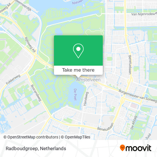 Radboudgroep map