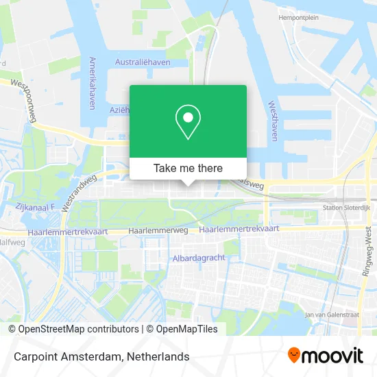 Carpoint Amsterdam map