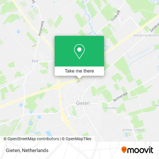 Gieten map
