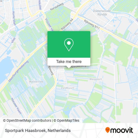 Sportpark Haasbroek map