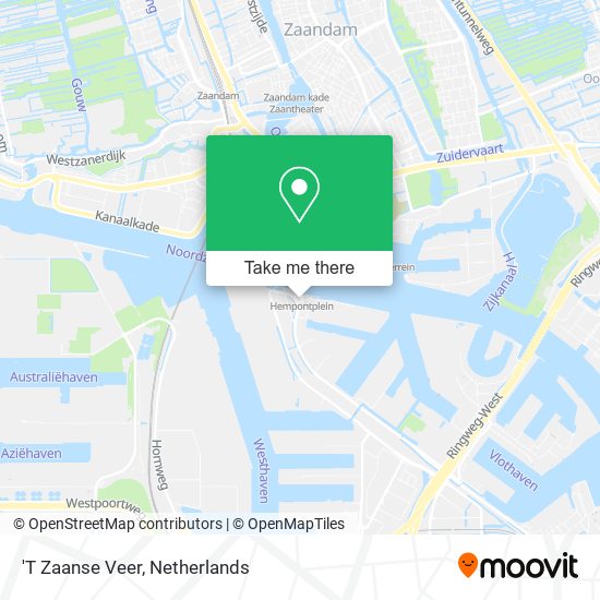 'T Zaanse Veer map