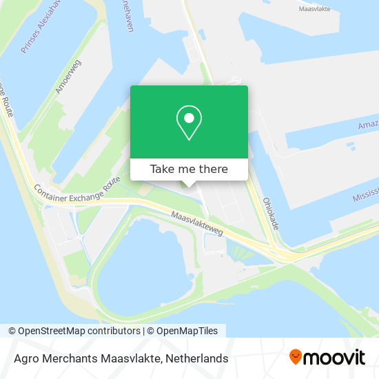 Agro Merchants Maasvlakte map