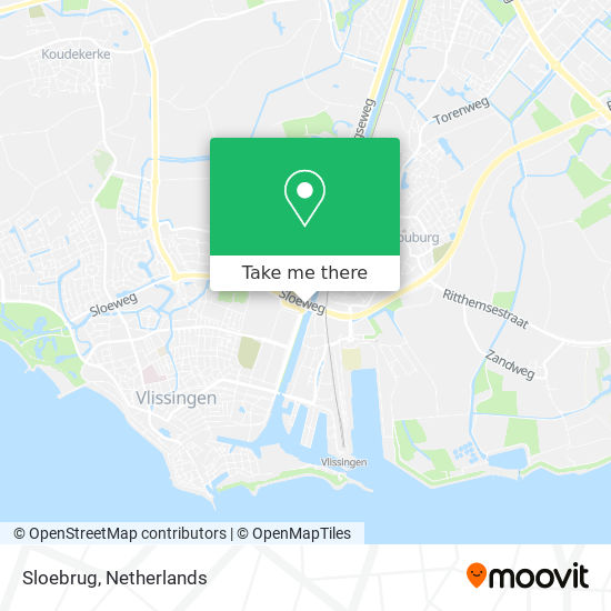 Sloebrug map