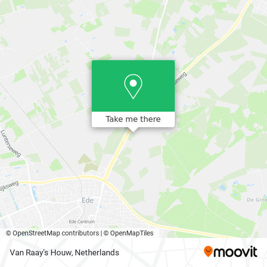 Van Raay's Houw map