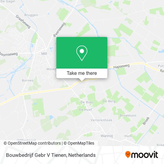 Bouwbedrijf Gebr V Tienen map