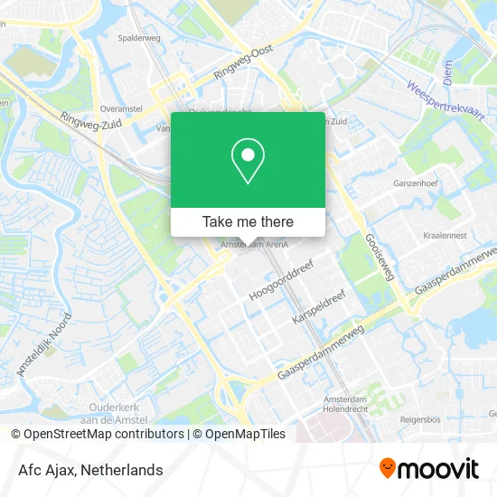 Afc Ajax map