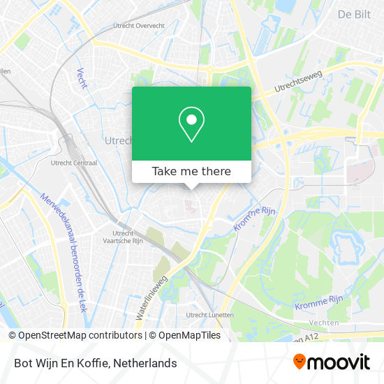 Bot Wijn En Koffie Karte