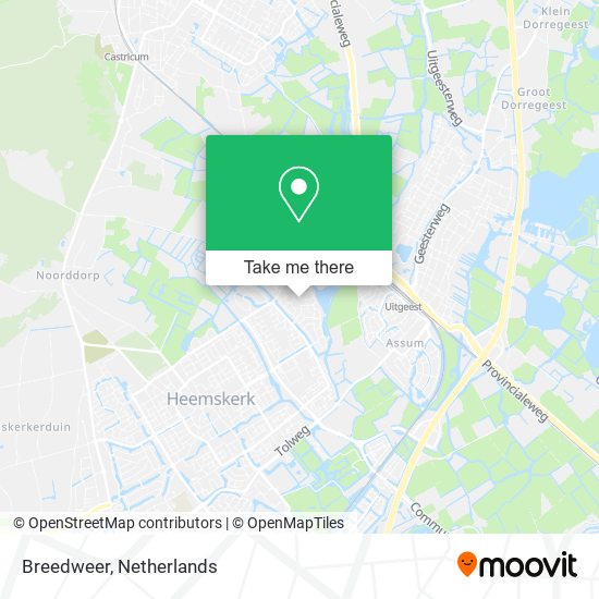 Breedweer map