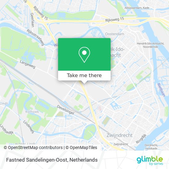 Fastned Sandelingen-Oost map