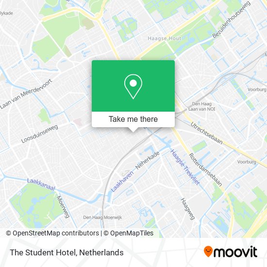 The Student Hotel map