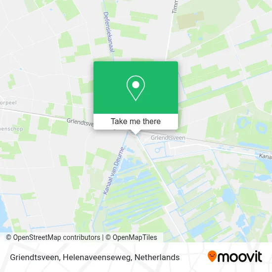 Griendtsveen, Helenaveenseweg map