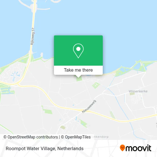 Roompot Water Village map
