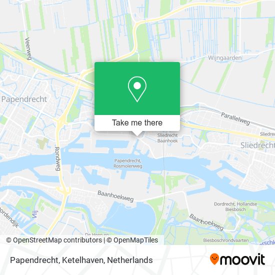 Papendrecht, Ketelhaven map