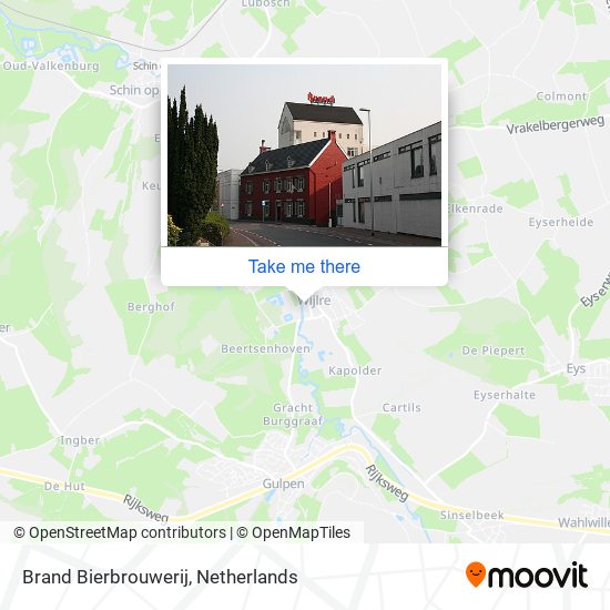 Brand Bierbrouwerij Karte