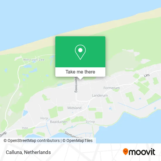 Calluna map
