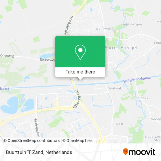 Buurttuin 'T Zand map
