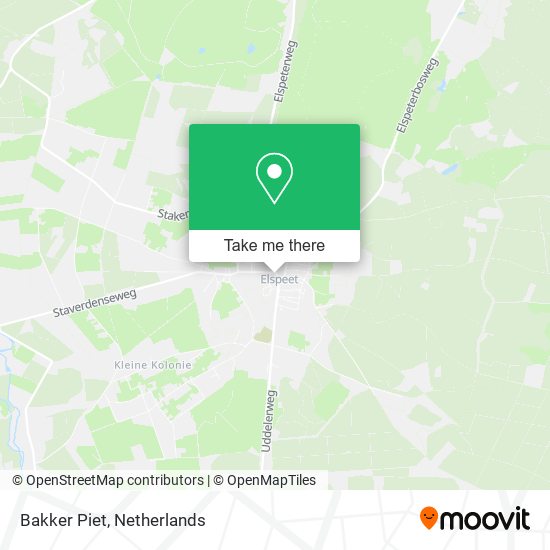 Bakker Piet map