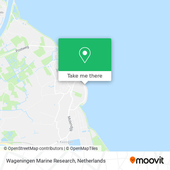 Wageningen Marine Research map