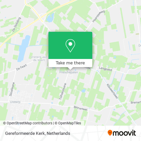 Gereformeerde Kerk Karte