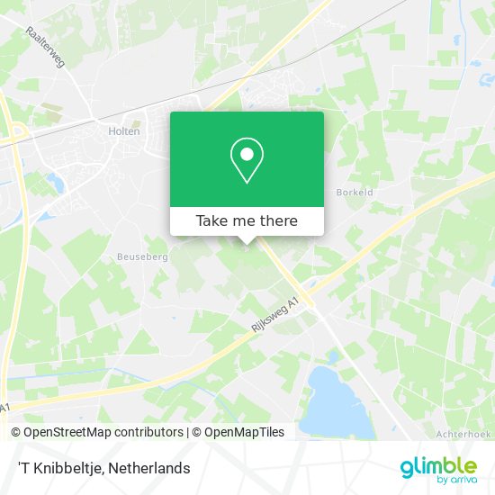 'T Knibbeltje map