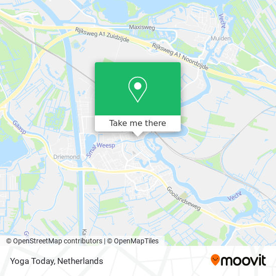 Yoga Today map